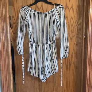 Off the shoulder romper